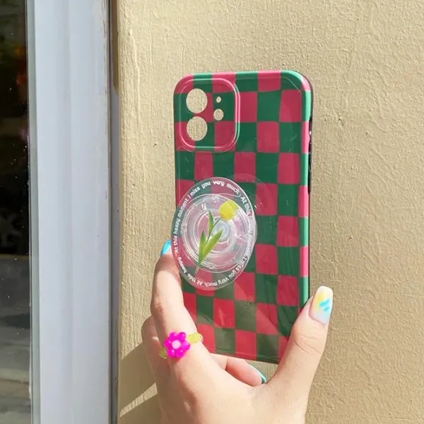 Iphone Cases*Boogzel Clothing I Miss You Checkered iPhone Case