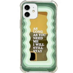 Iphone Cases*Boogzel Clothing I Will Stay iPhone Case Green