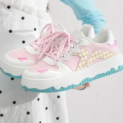 Classics|Aesthetic Sneakers*Boogzel Clothing Ice Cream Cone Sneakers