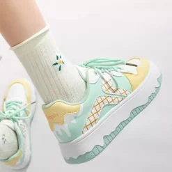 Classics|Aesthetic Sneakers*Boogzel Clothing Ice Cream Cone Sneakers