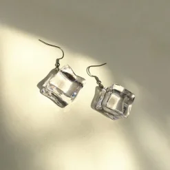 Earrings*Boogzel Clothing Ice Cube Drop Earrings