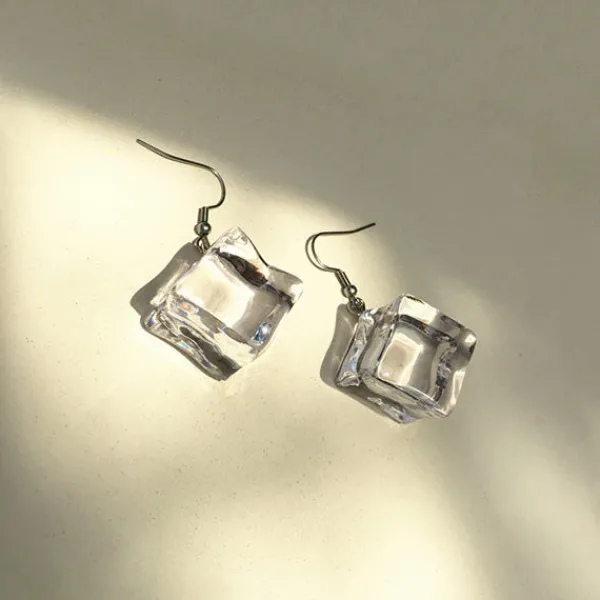 Earrings*Boogzel Clothing Ice Cube Drop Earrings