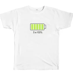 Aesthetic T-Shirts & Graphic Tees*Boogzel Clothing I'm 100% T-Shirt White