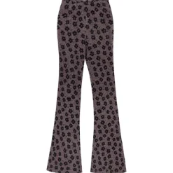 Pants & Trousers*Boogzel Clothing Indie Aesthetic Floral Flare Trousers Brown
