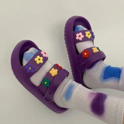 Sandals / Mary Janes|Mad*Boogzel Clothing Indie Aesthetic Flower Sandals