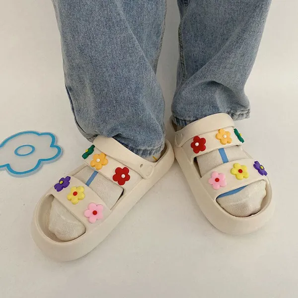 Sandals / Mary Janes|Mad*Boogzel Clothing Indie Aesthetic Flower Sandals