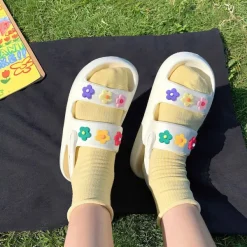 Sandals / Mary Janes|Mad*Boogzel Clothing Indie Aesthetic Flower Sandals