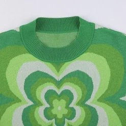 Sweaters*Boogzel Clothing Indie Aesthetic Flower Sweater