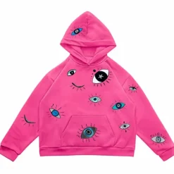 Hoodies*Boogzel Clothing Indie Eye Print Hoodie