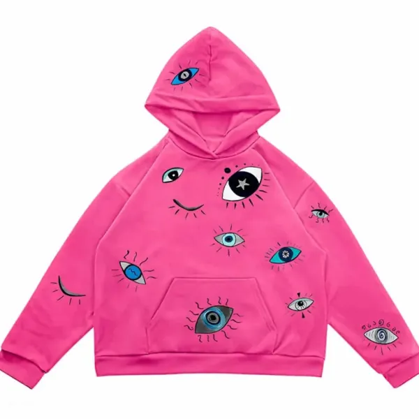 Hoodies*Boogzel Clothing Indie Eye Print Hoodie