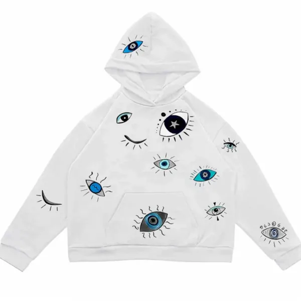 Hoodies*Boogzel Clothing Indie Eye Print Hoodie