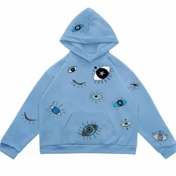 Hoodies*Boogzel Clothing Indie Eye Print Hoodie