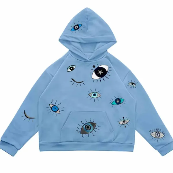 Hoodies*Boogzel Clothing Indie Eye Print Hoodie