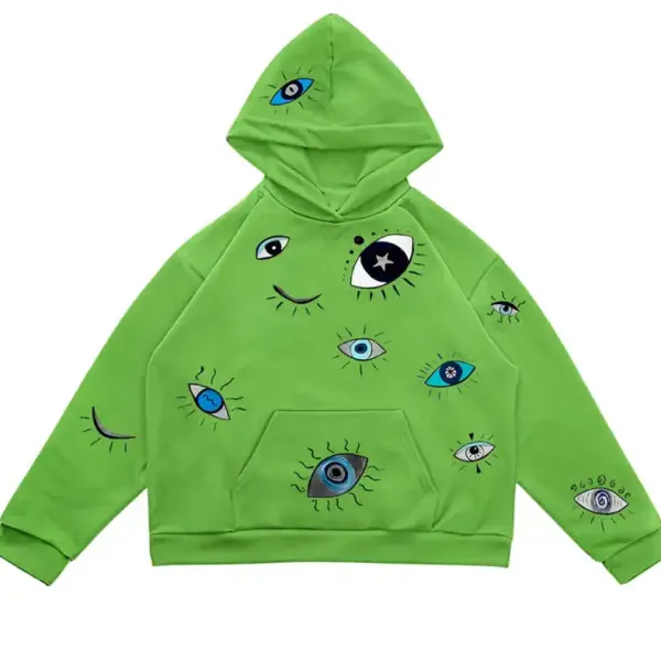 Hoodies*Boogzel Clothing Indie Eye Print Hoodie