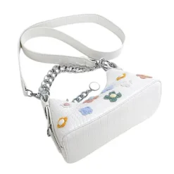 Bags & Purses*Boogzel Clothing Indie Flowers Shoulder Bag White