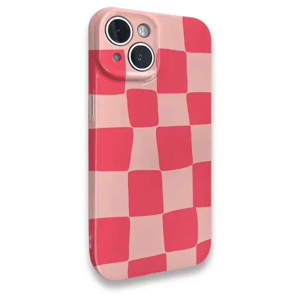 Iphone Cases*Boogzel Clothing Indie Kid Checker iPhone Case Pink