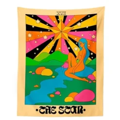 Posters / Tapestry*Boogzel Clothing Indie Room Tarot Wall Tapestry