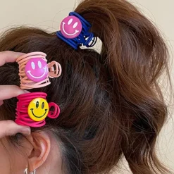 Hair Accessories*Boogzel Clothing Indie Smiley Face Hair Claw