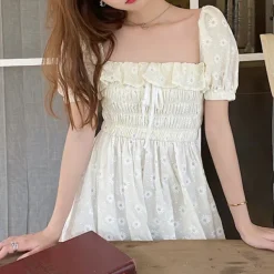 Dresses & Rompers*Boogzel Clothing Into The Fields Mini Dress Beige