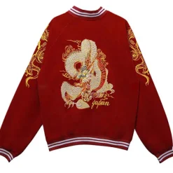Coats & Jackets*Boogzel Clothing Japanese Dragon Bomber Jacket