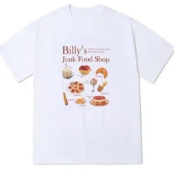 Aesthetic T-Shirts & Graphic Tees*Boogzel Clothing Junk Food Shop Aesthetic T-Shirt Beige