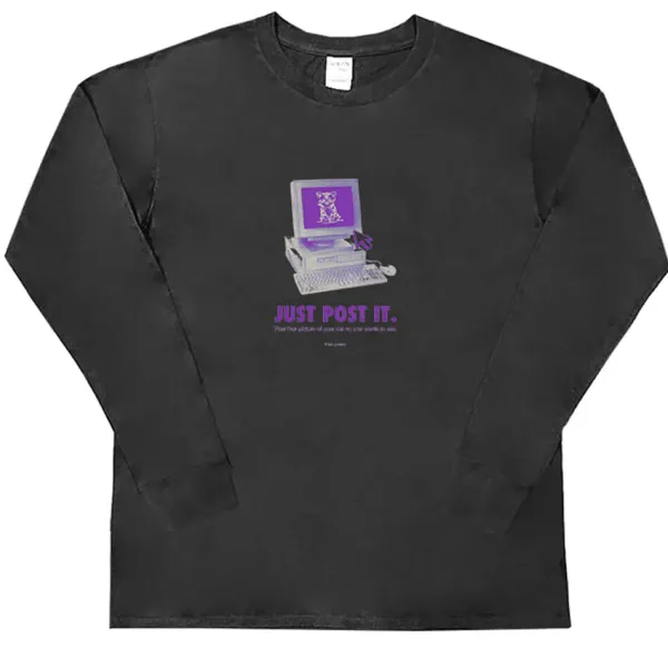 Sweatshirts|Aesthetic T-Shirts & Graphic Tees*Boogzel Clothing Just Post It Sweatshirt