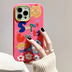 Iphone Cases*Boogzel Clothing Kidcore iPhone Case Pink