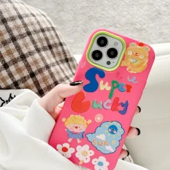 Iphone Cases*Boogzel Clothing Kidcore iPhone Case Pink