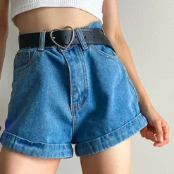 Shorts*Boogzel Clothing Koi Fish Embroidered Shorts Blue