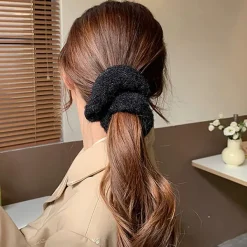Hair Accessories*Boogzel Clothing Korean Aesthetic Fluffy Scrunchie