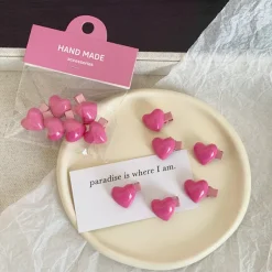 Hair Accessories*Boogzel Clothing Korean Aesthetic Hearts Hair Clips