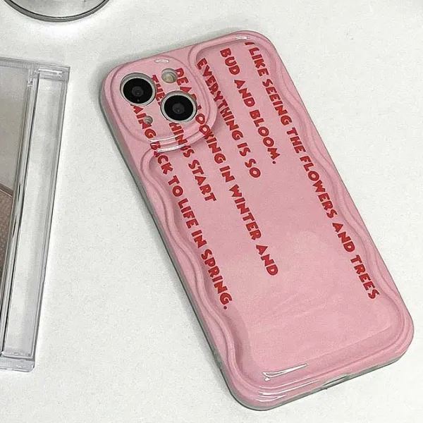 Iphone Cases*Boogzel Clothing Korean Aesthetic iPhone Case Pink
