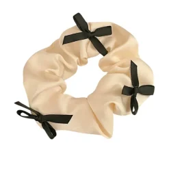 Hair Accessories*Boogzel Clothing Korean Style Bows Satin Scrunchie