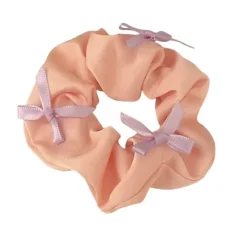 Hair Accessories*Boogzel Clothing Korean Style Bows Satin Scrunchie