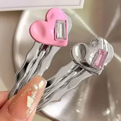 Hair Accessories*Boogzel Clothing Korean Style Heart Hair Clips