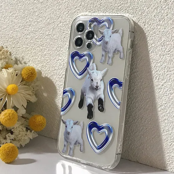 Iphone Cases*Boogzel Clothing Lamb iPhone Case Transparent