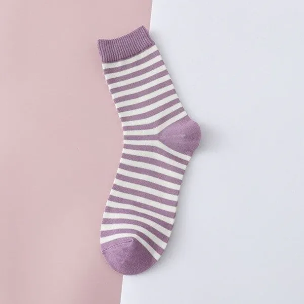 Socks*Boogzel Clothing Lavender Aesthetic Socks