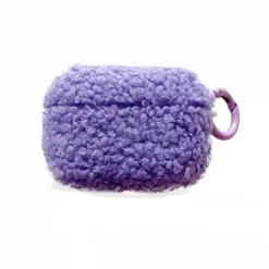 Iphone Cases*Boogzel Clothing Lavender Fuzzy AirPods Case Purple