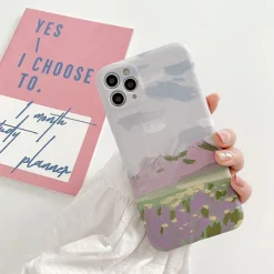 Iphone Cases*Boogzel Clothing Lavender Oil Painting iPhone Case