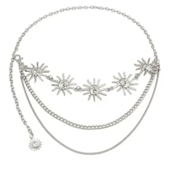 Belts & Chains*Boogzel Clothing Le Soleil Layered Chain Belt