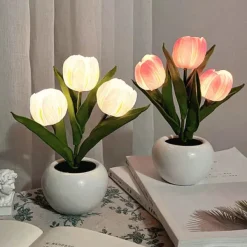 Lights & Lamps|Aesthetic Room Decor*Boogzel Clothing LED Tulip Table Lamp