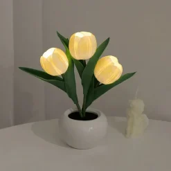 Lights & Lamps|Aesthetic Room Decor*Boogzel Clothing LED Tulip Table Lamp