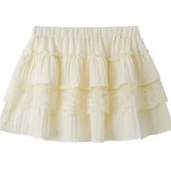 Skirts*Boogzel Clothing Lemon Pie Layered Skirt Beige