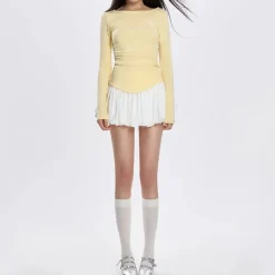 Long Sleeve Tops*Boogzel Clothing Lemon Pie Long Sleeve Top Yellow