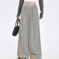 Pants & Trousers*Boogzel Clothing Less Conversation Wide-Leg Pants Grey
