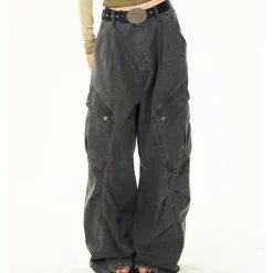 Jeans*Boogzel Clothing Like A Boy Skater Cargo Jeans Black