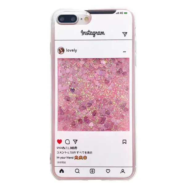 Iphone Cases*Boogzel Clothing Liquid Instagram IPhone Case Pink
