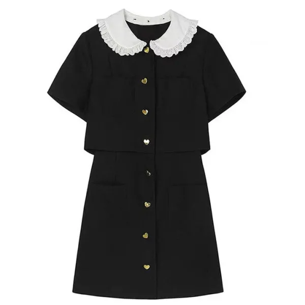 Dresses & Rompers*Boogzel Clothing Little Witch Mini Dress Black