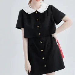 Dresses & Rompers*Boogzel Clothing Little Witch Mini Dress Black