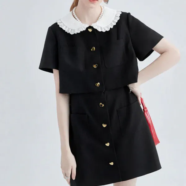 Dresses & Rompers*Boogzel Clothing Little Witch Mini Dress Black